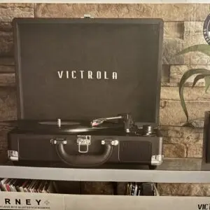 Victrola Suitcase Record Player with Bluetooth by The Journey